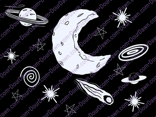 Flat design view of The Dreamer