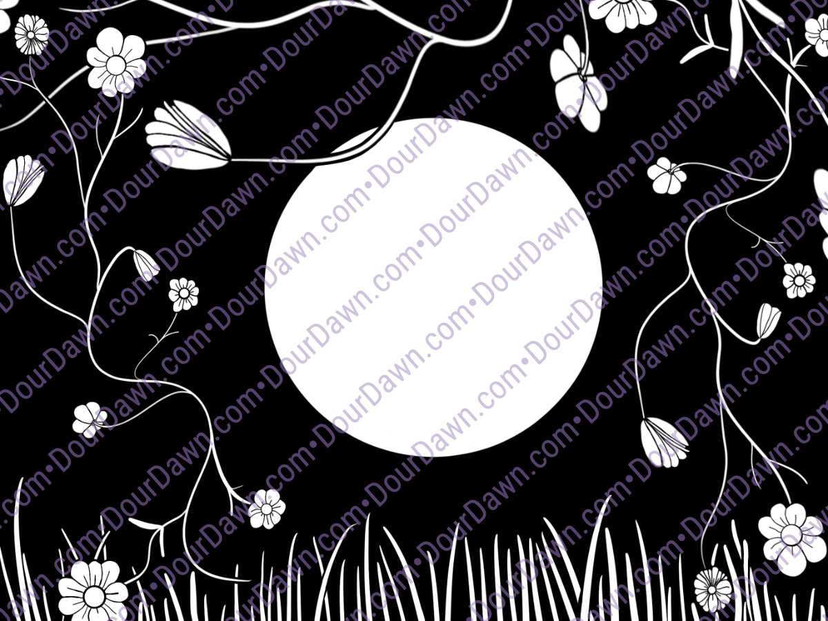 Flat design pattern shown of "The Hidden".